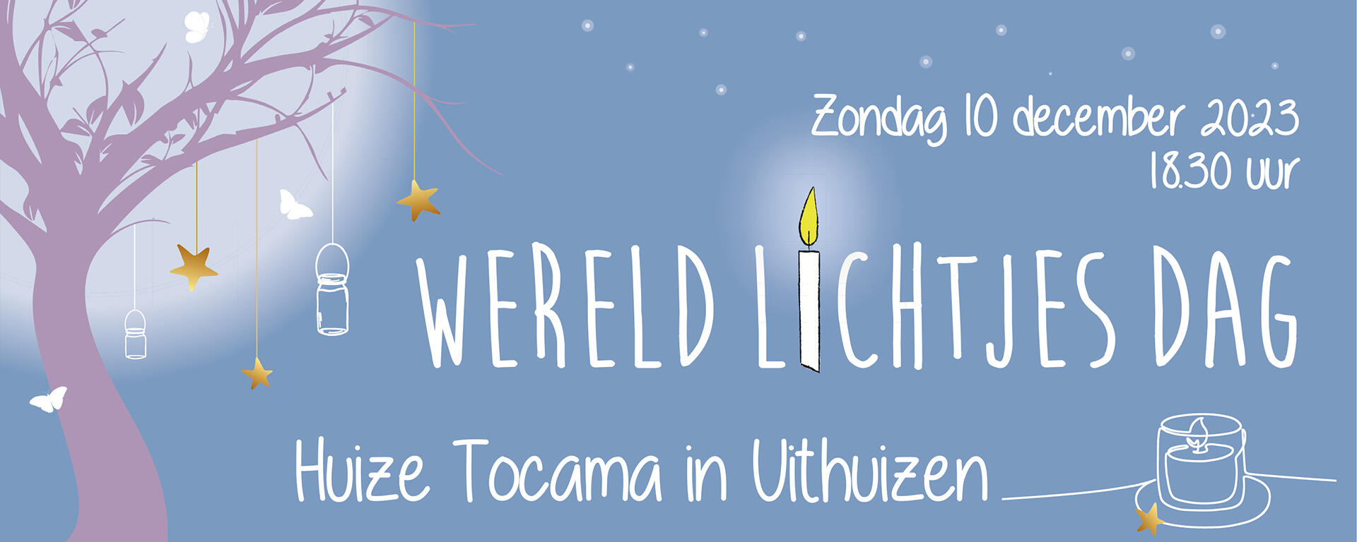 Nieuws, gedichten en muziek rondom Wereldlichtjesdag Hogeland